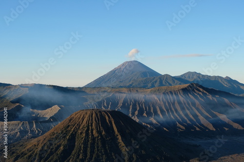 Bromo Mountain Indonesia Dusk from mountain