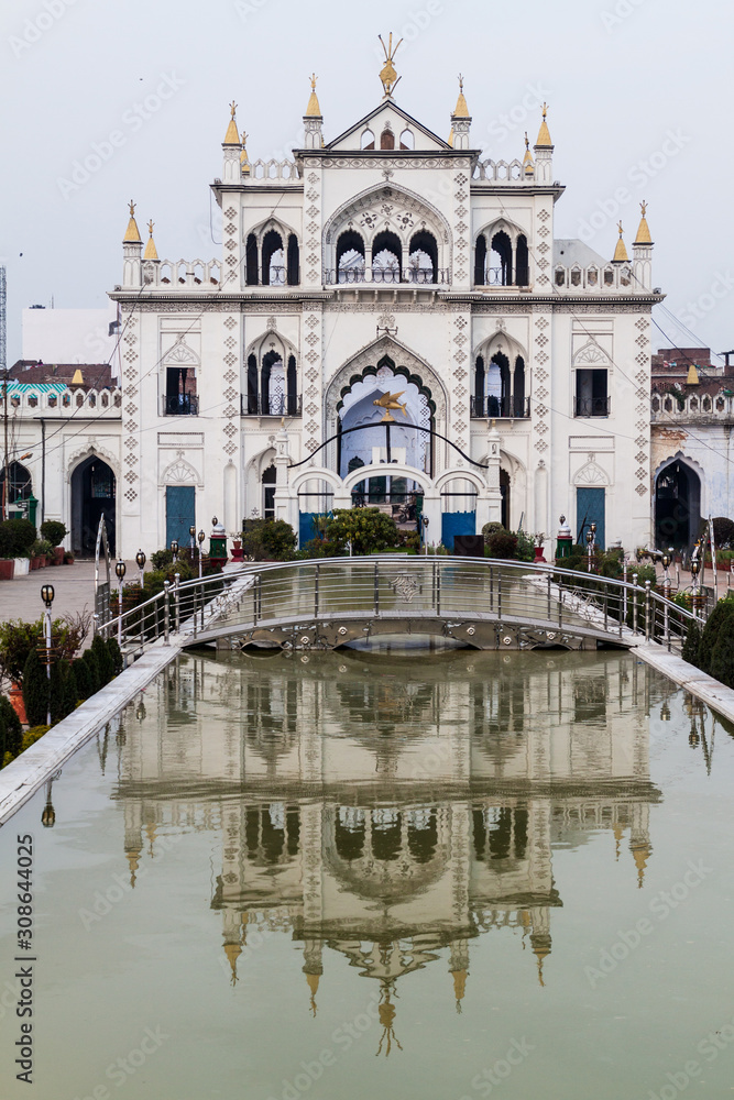 Entry Gate of Chota Imambara in Lucknow, Uttar Pradesh state, India