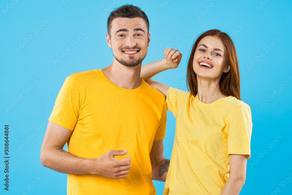 happy young couple happy young couple