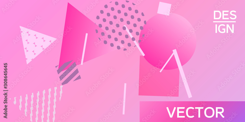 Geometric abstract background. Geometric abstract background.