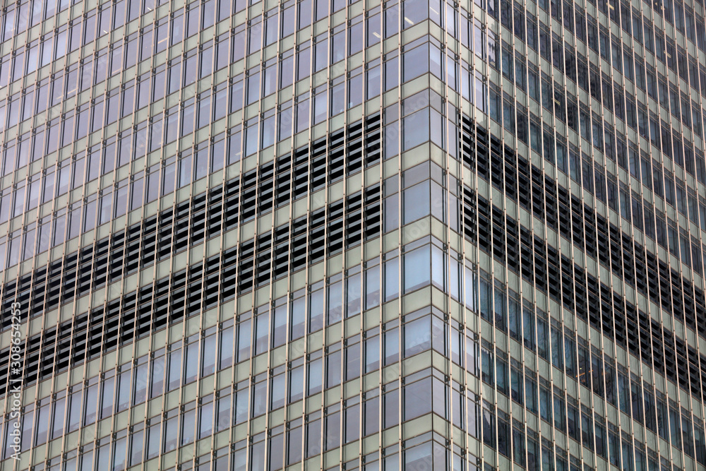 Architectural Landscape of Urban Glass Building Architectural Landscape of Urban Glass Building
