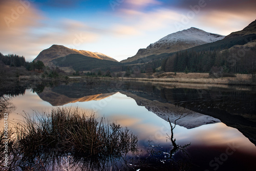 Glen Lochy, Highlands, Scotland, UK.  photo