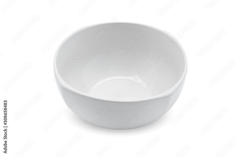 white ceramics bowl isolated on white background. white ceramics bowl isolated on white background.