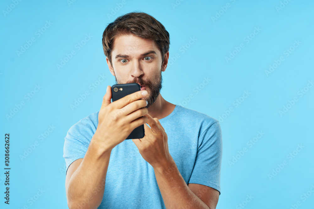 young man talking on the phone young man talking on the phone