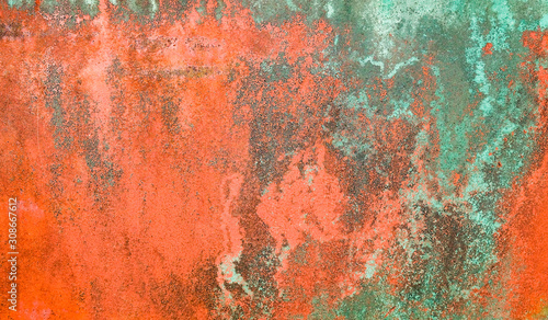 Rusted metal texture and pattern