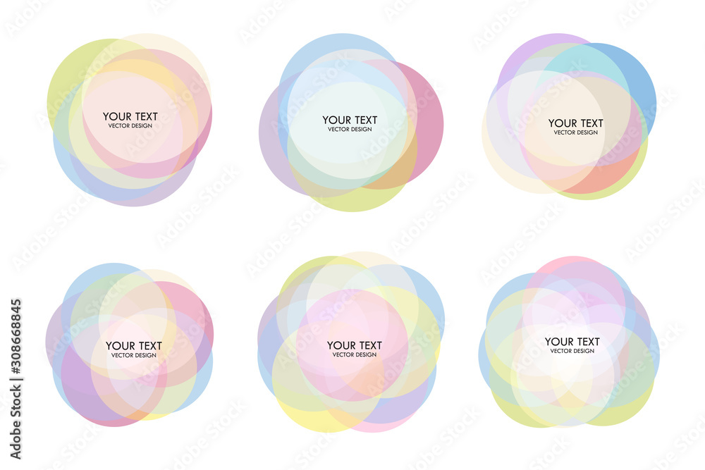 graphic abstract modern, vector design, logo set graphic abstract modern, vector design, logo set