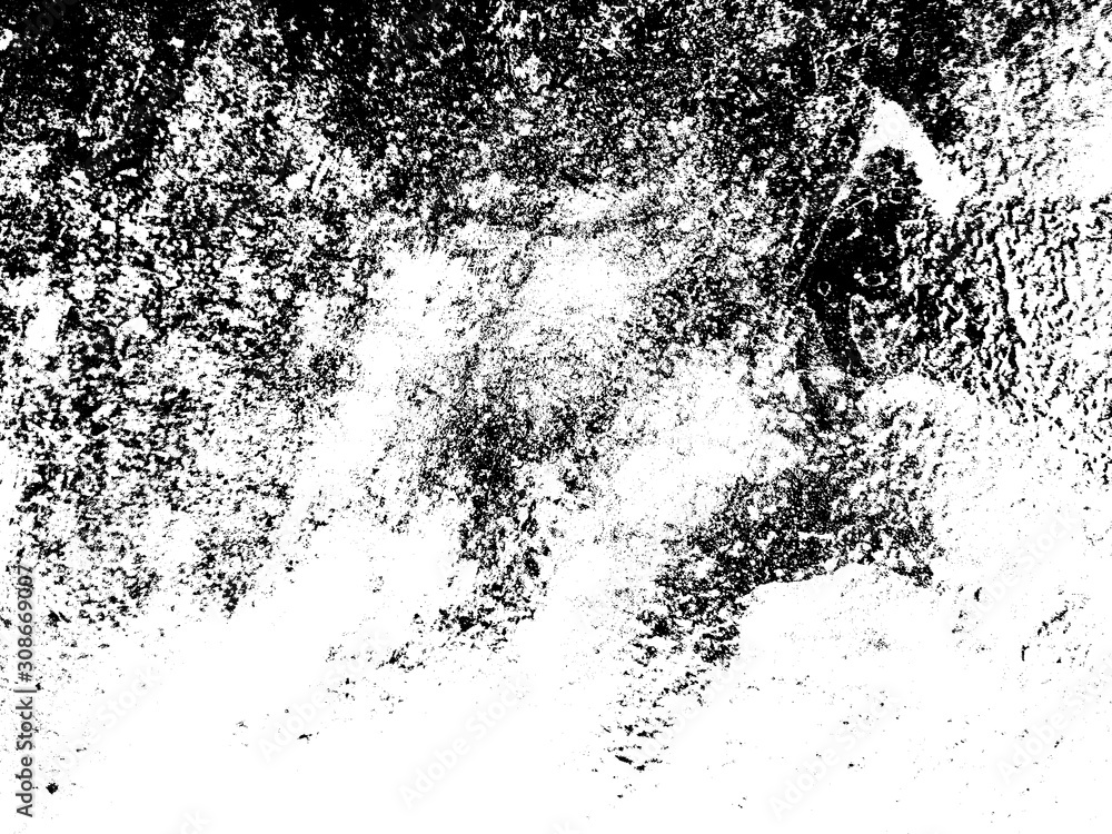 Overlay aged grainy messy template. Grunge black and white. Abstract monochrome background. Splashes of dirt on the surface. Vector pattern of dust, dirt, wear and tear Overlay aged grainy messy template. Grunge black and white. Abstract monochrome background. Splashes of dirt on the surface. Vector pattern of dust, dirt, wear and tear