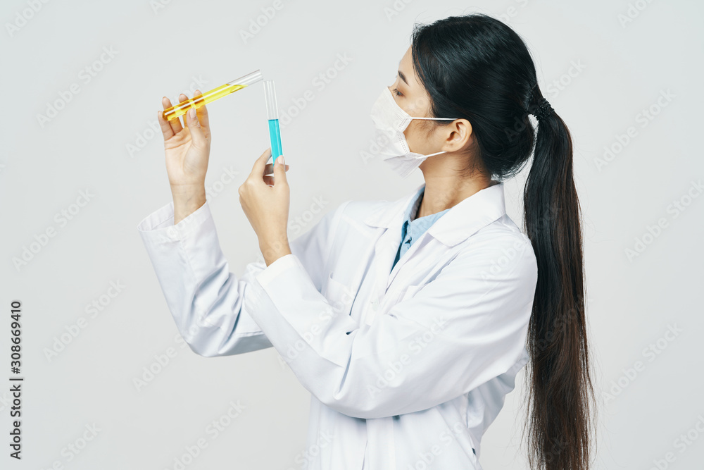 young doctor with syringe young doctor with syringe