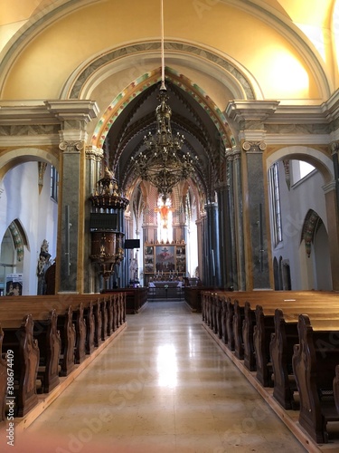 interior of church