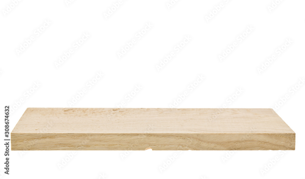 Wooden Board isolated on white background close up. Wooden Board isolated on white background close up.