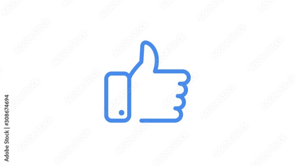 Like button. Loop animation. 4K resolution. Like button. Loop animation. 4K resolution.