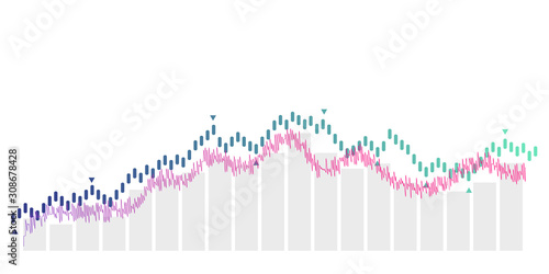 grafico economia, istogrammi, statistiche	