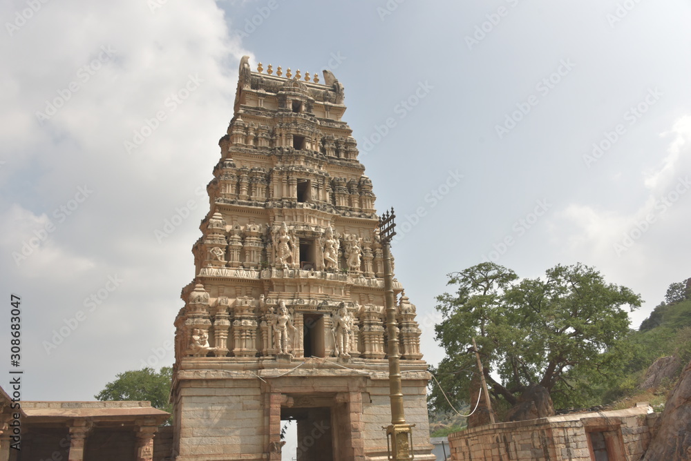 Fototapeta premium Yaganti temple, Andhra Pradesh, India