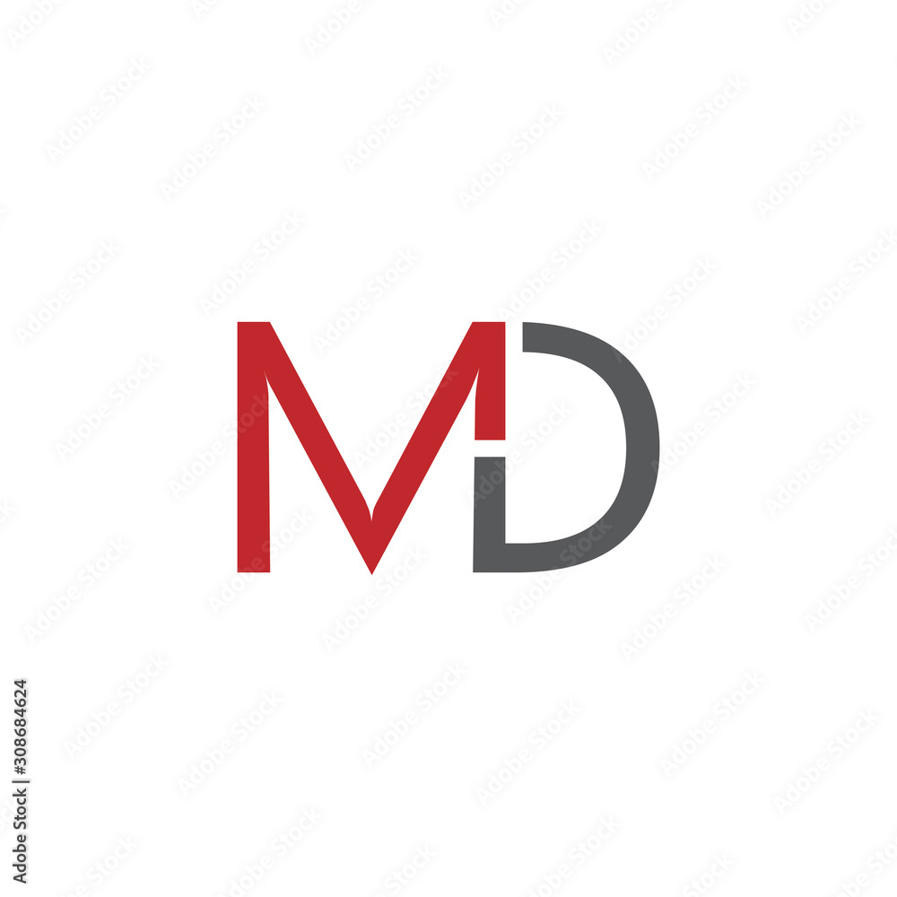 MD Initials Logo MD Initials Logo