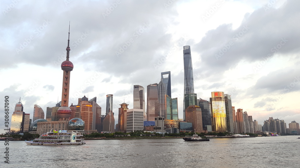 Fototapeta premium Shanghai skyline