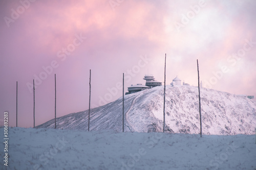 krkonose mountains. czechia. winter in czechia. Winter mood. Vibes 