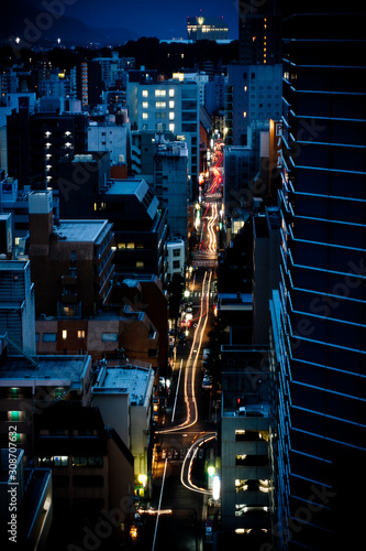 Photography Tokyo city night life