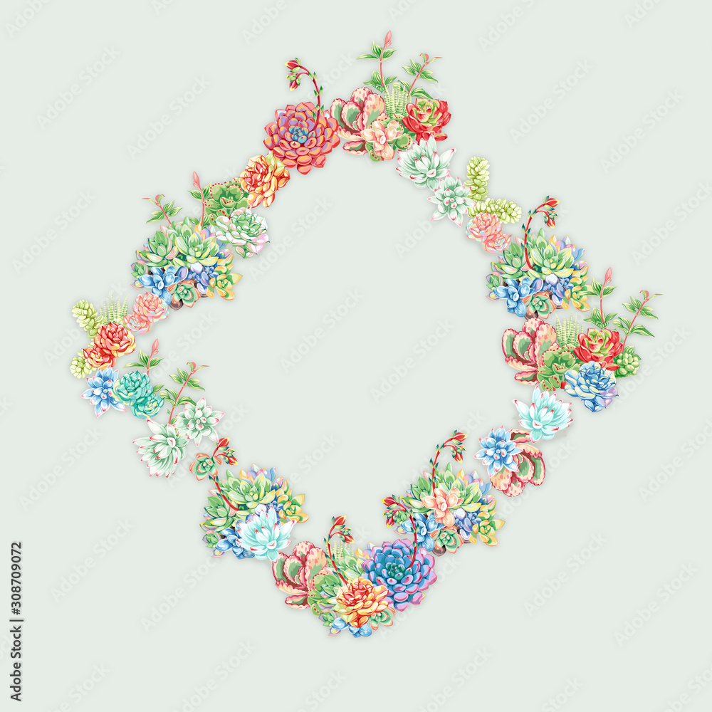 Set of high quality hand painted elements for your design with succulent plants.Perfect for your project,wedding,greeting card,photos,blogs,wreaths,pattern and more Set of high quality hand painted elements for your design with succulent plants.Perfect for your project,wedding,greeting card,photos,blogs,wreaths,pattern and more