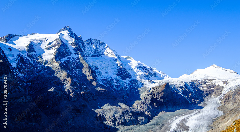 grossglockner mountain in austria