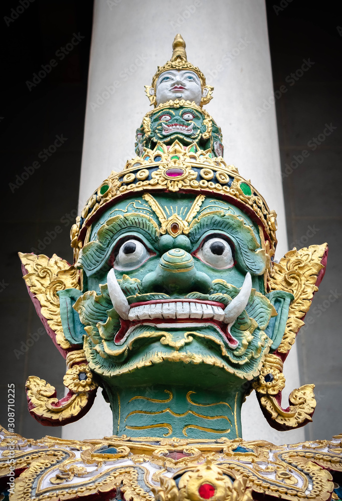 Fototapeta premium The Guard of Buddha