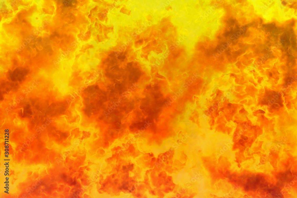 mystical flaming wild fire abstract background or texture - fire 3D illustration mystical flaming wild fire abstract background or texture - fire 3D illustration