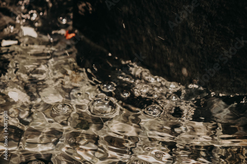 Fotografie babbling brook river water