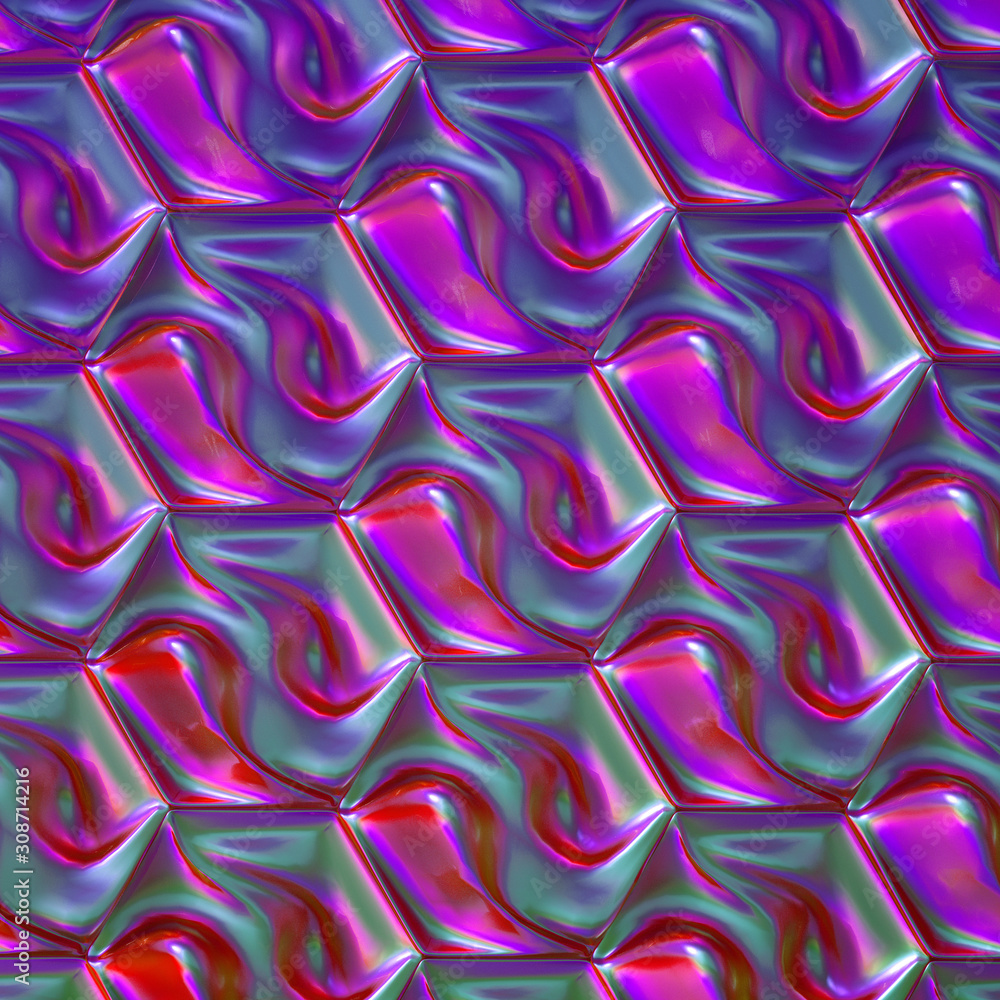 Obraz premium Abstract colorful background. 3d illustration, 3d rendering.