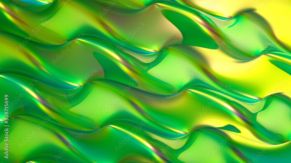 Obraz premium Abstract colorful background. 3d illustration, 3d rendering.