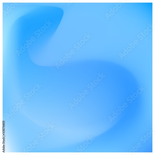 Dark BLUE vector blurred background. Colorful illustration in abstract style with gradien. Modern stylish vague abstract texture. New design for ad, poster, banner, of your website, sign book, etc