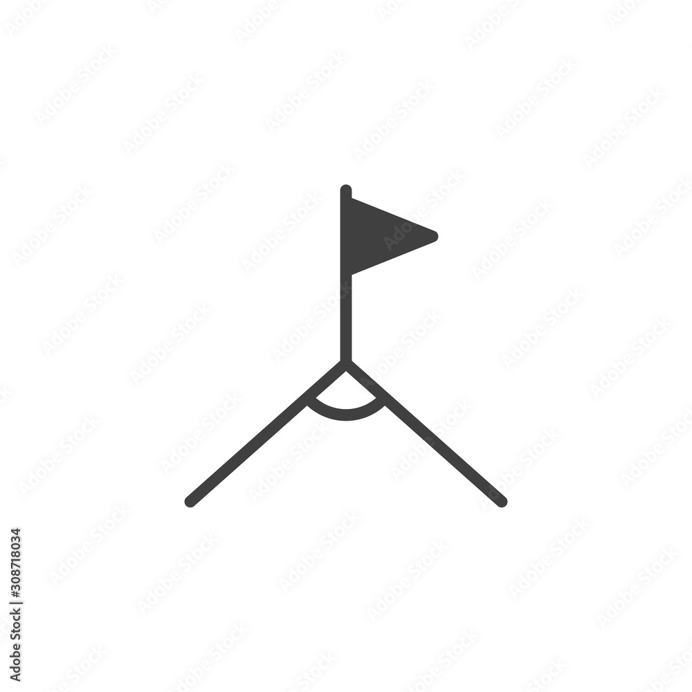 Soccer corner vector icon. filled flat sign for mobile concept and web design. Flag corner glyph icon. Symbol, logo illustration. Vector graphics Soccer corner vector icon. filled flat sign for mobile concept and web design. Flag corner glyph icon. Symbol, logo illustration. Vector graphics