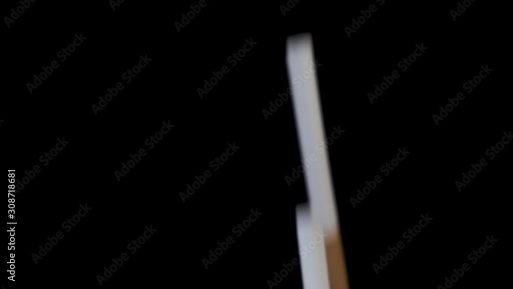 Many cigarettes on a black background fall down Many cigarettes on a black background fall down
