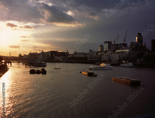 Thames River, London, England