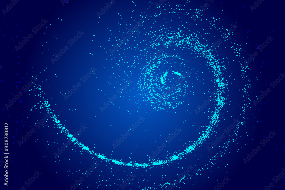 The universe vortex constructed by the movement trajectory of luminescent particles and the abstract background of network technology big data The universe vortex constructed by the movement trajectory of luminescent particles and the abstract background of network technology big data