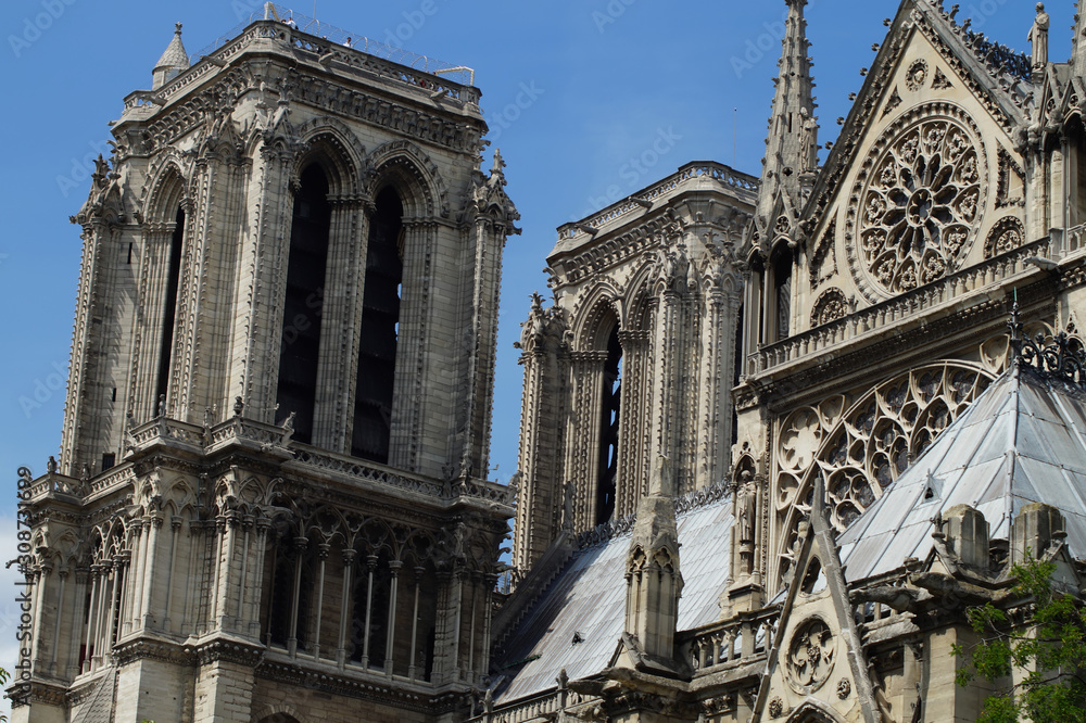 Kathedrale Notre-Dame in Paris - VOR dem Großbrand