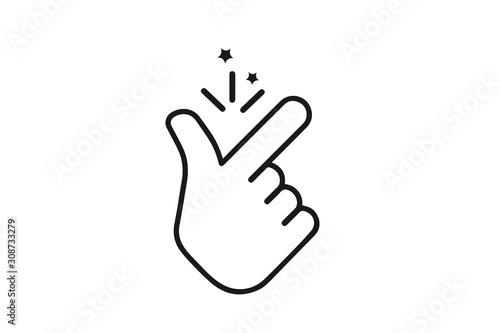 Easy icon vector 