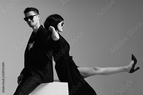 man and woman