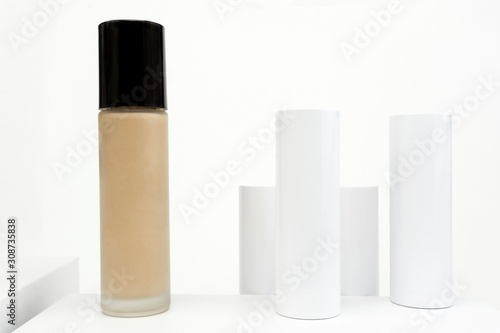 foundation and face care product bootle 