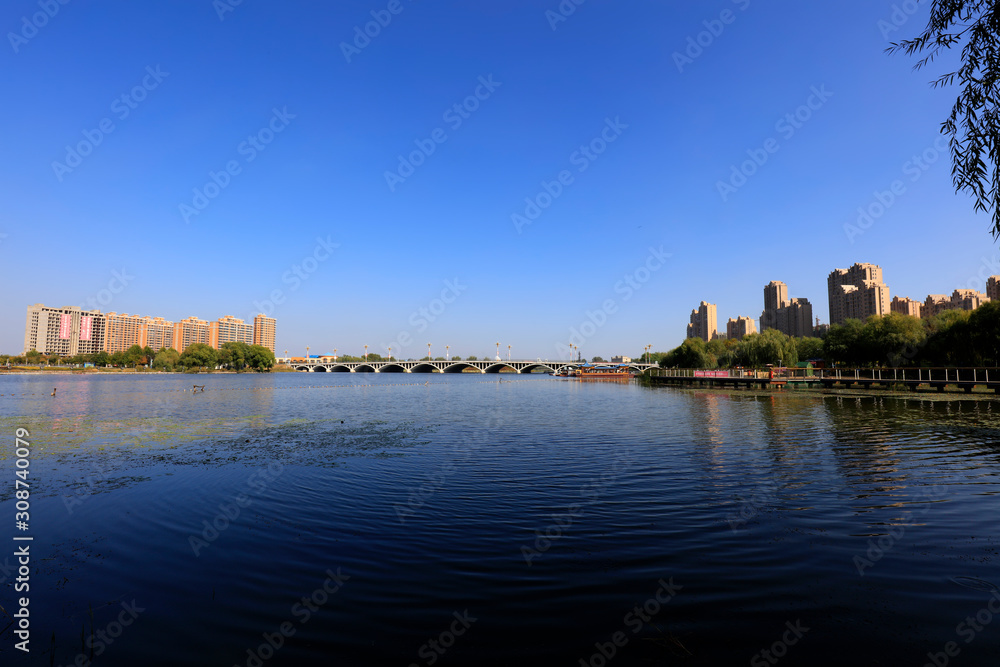 Water City Scenery in China