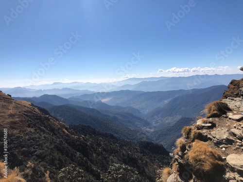 view of mountains