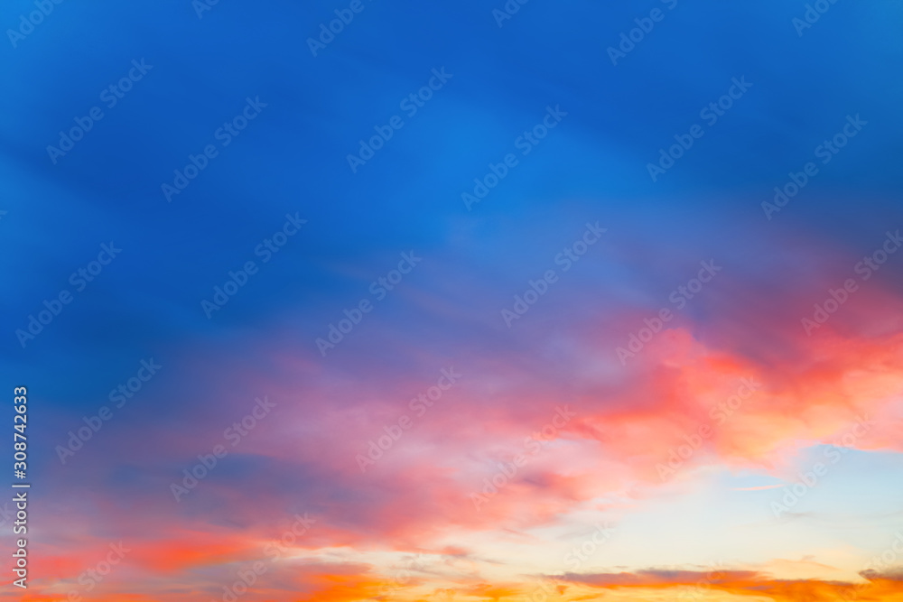 Dramatic sky, abstract background