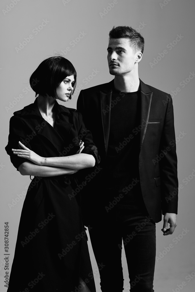 man and woman man and woman