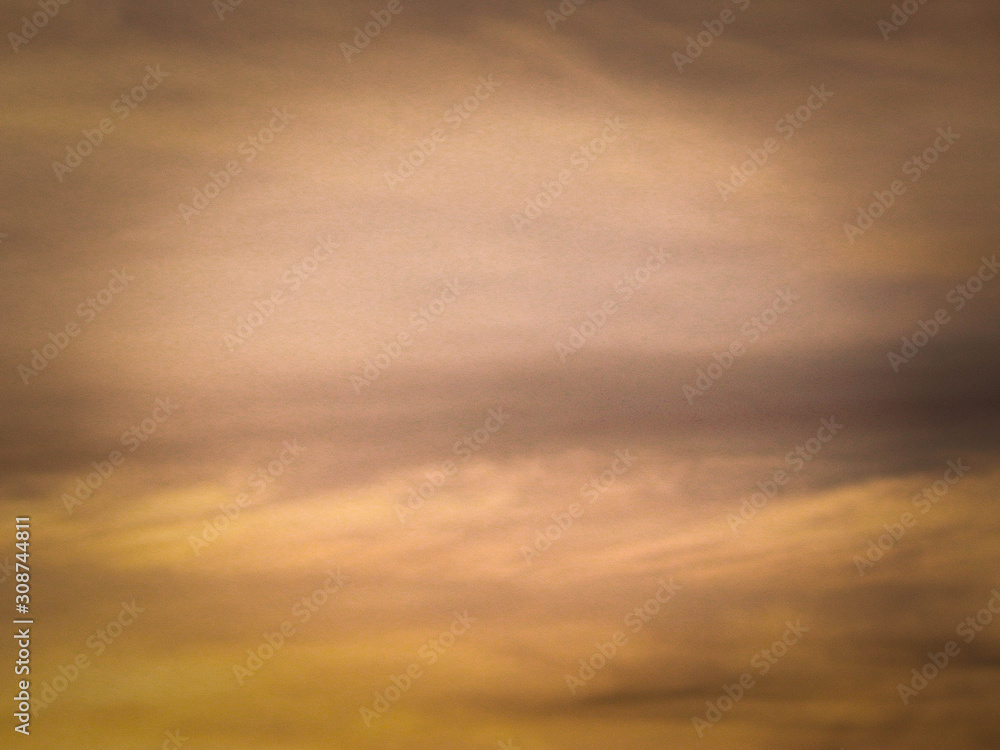 Fototapeta premium Beautiful sunset sky as nature background.