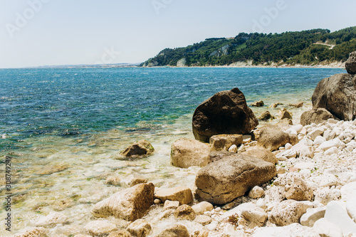 Incredible landscape of the Italian coast