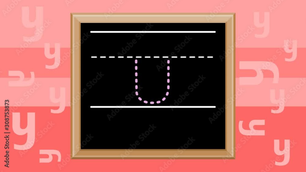 Animation of how to write the lower case alphabet letter 'y' with animated cartoon flying letters background. Also with Green Screen option. Animation of how to write the lower case alphabet letter 'y' with animated cartoon flying letters background. Also with Green Screen option.