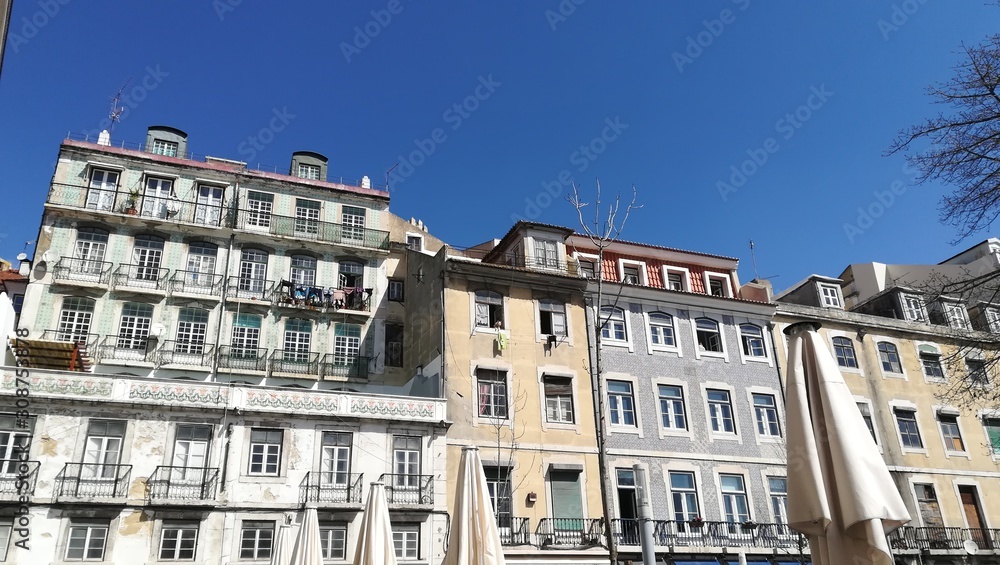 Old buildings Of Lisbon