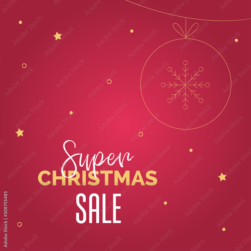 Christmas greeting cards. Winter holiday card design. Vector EPS 10 