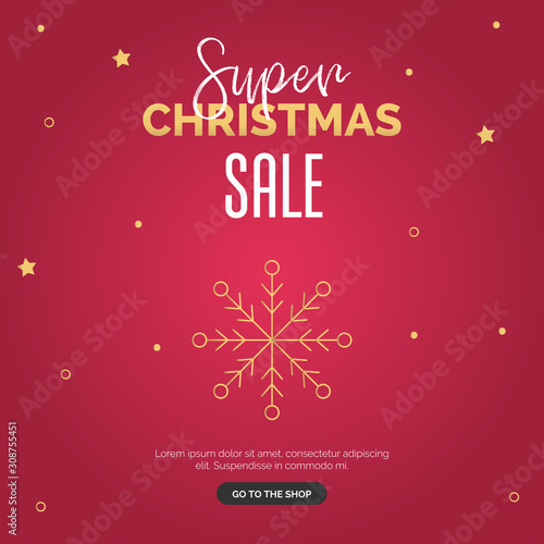 Christmas greeting cards. Winter holiday card design. Vector EPS 10 