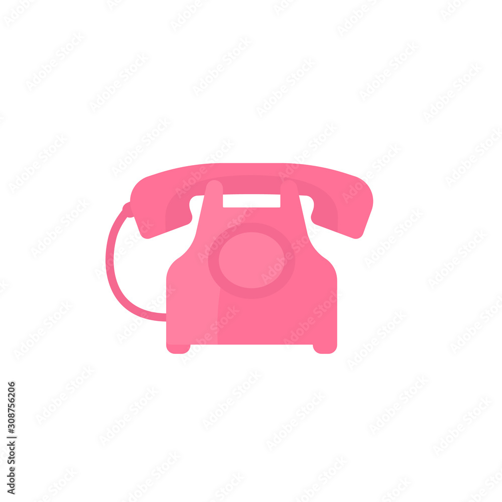 old phone, retro telephone vector old phone, retro telephone vector