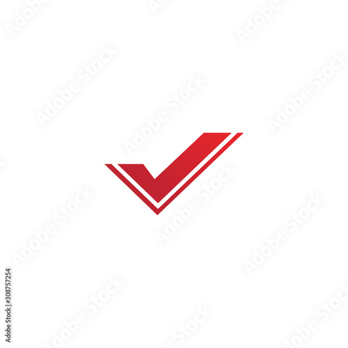 Free Download letter V check mark logo icon design template elements-vector - GFXLoad