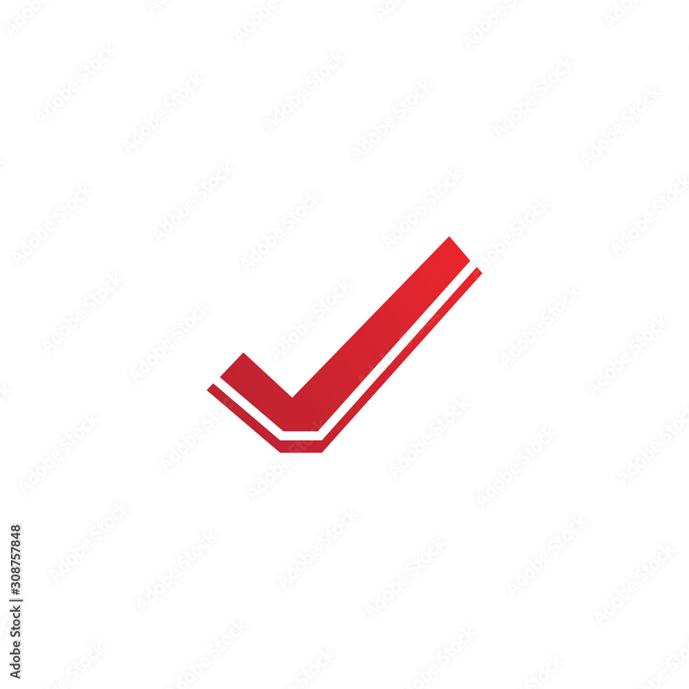 letter V check mark logo icon design template elements-vector letter V check mark logo icon design template elements-vector